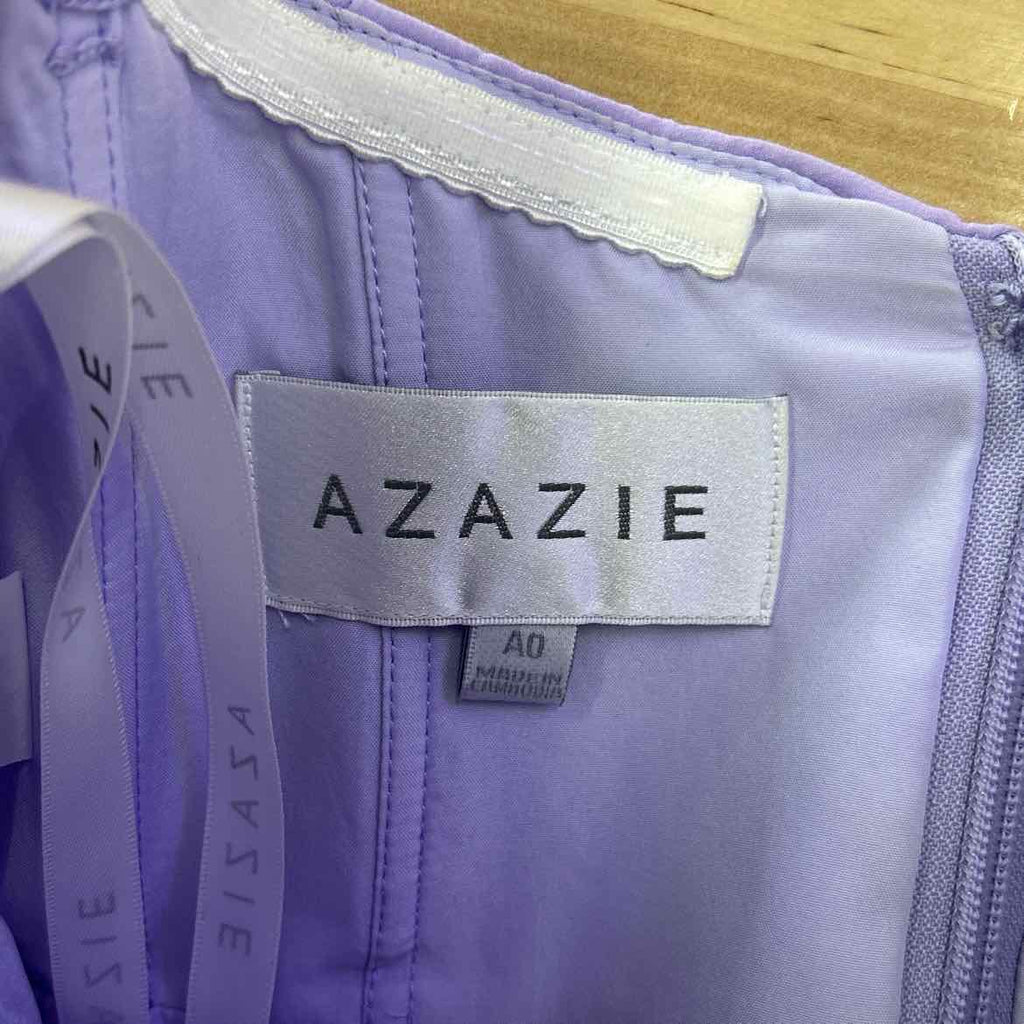 Azazie Size 0 Lilac Preloved Dress