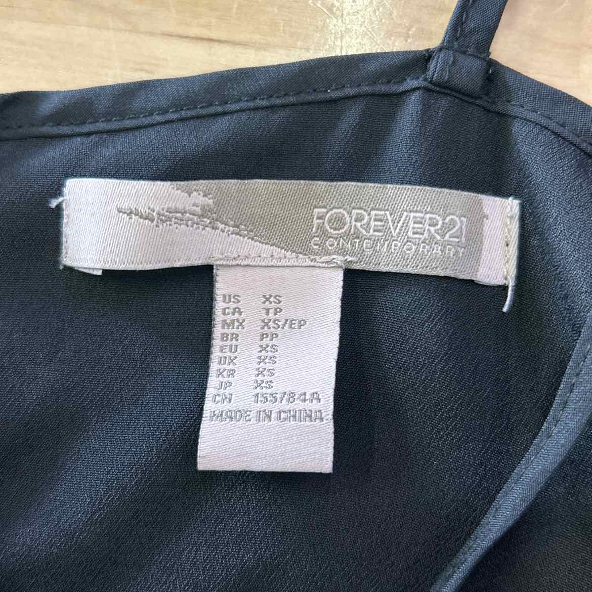 Forever 21 Size XS Black Preloved Dress