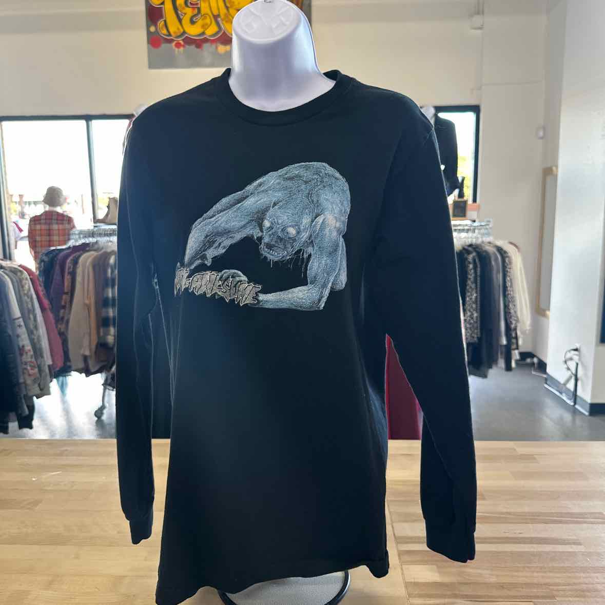 Fucking Awesome Size S Black Longsleeve