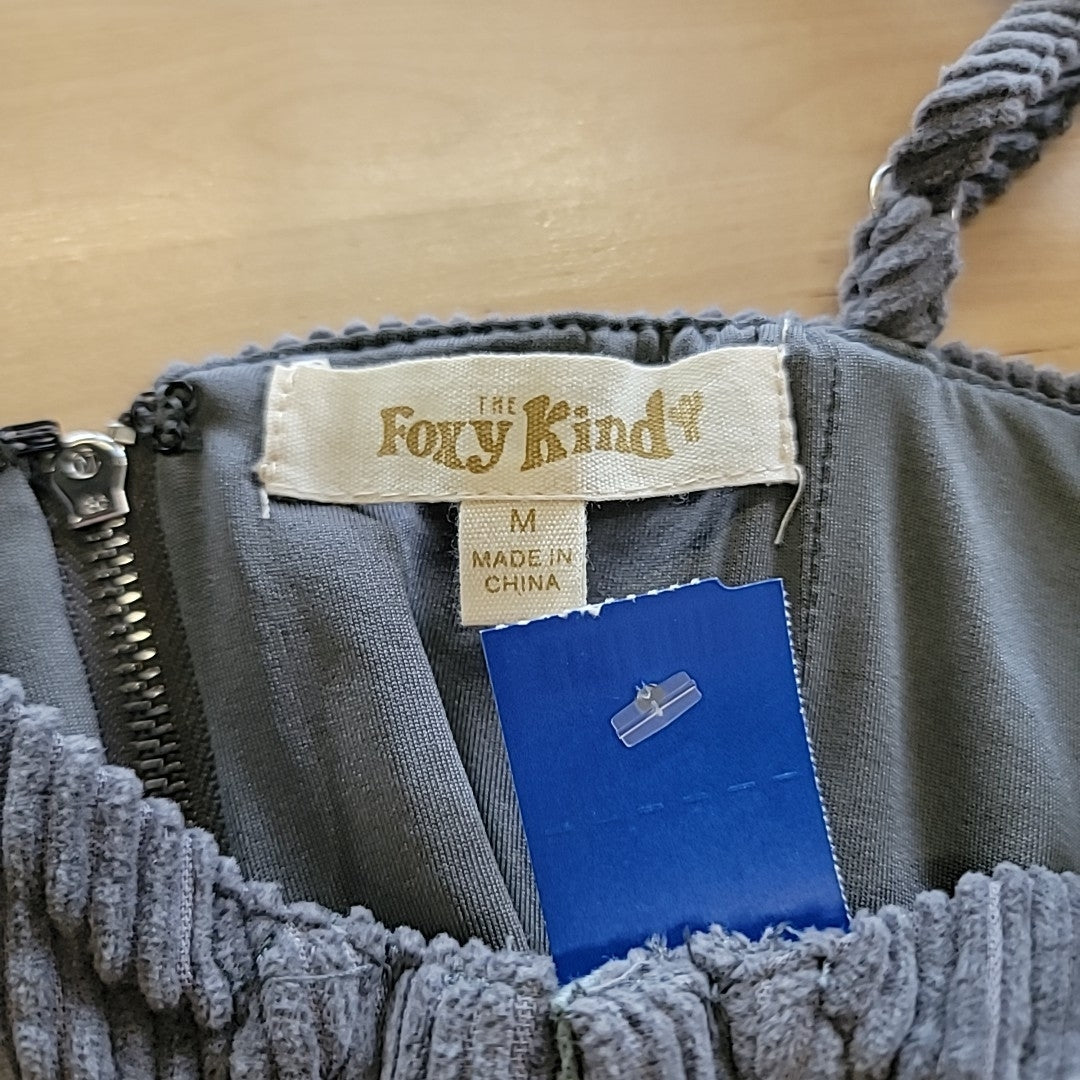 The Foxy Kind Size M Gray Corset