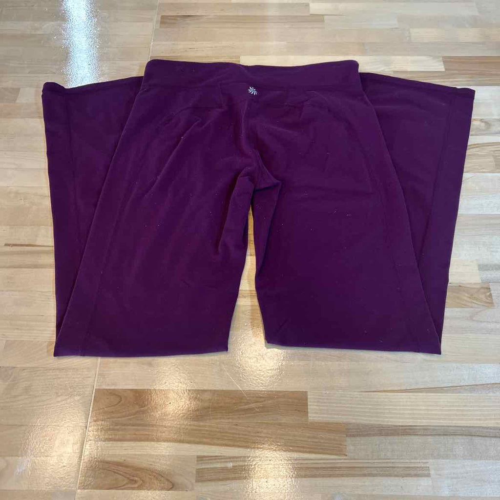 Athleta Size L Purple Preloved Athletic Pants