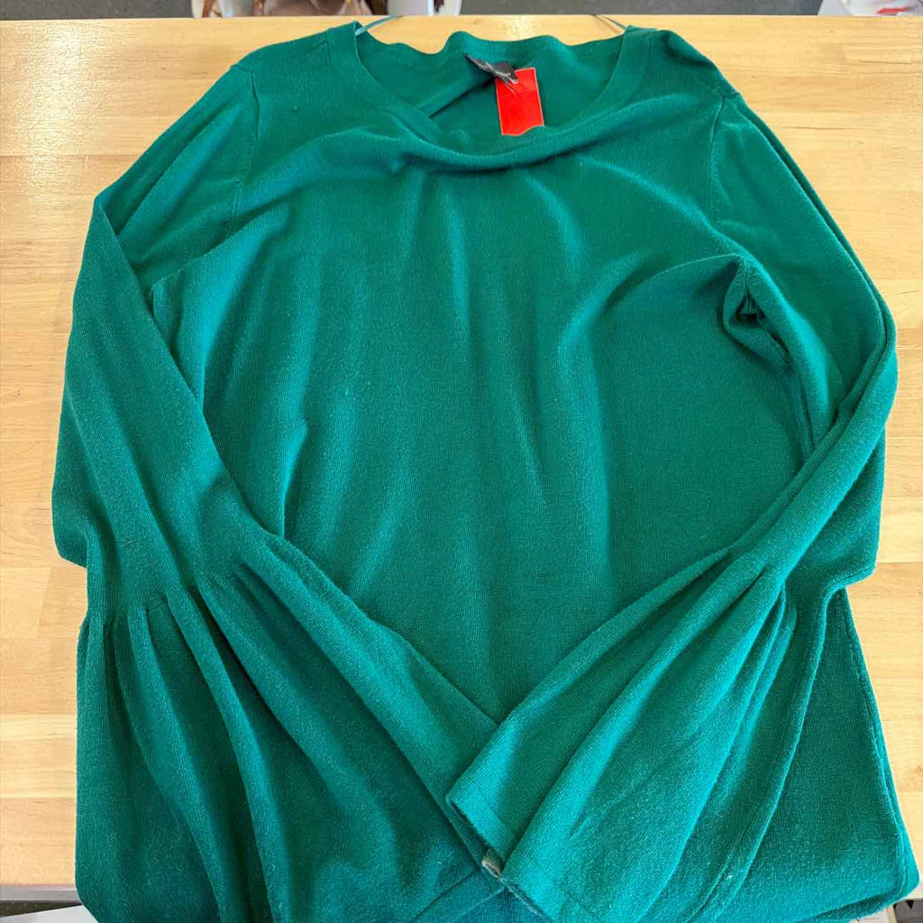 Worthington Size M Green Preloved Long Sleeve