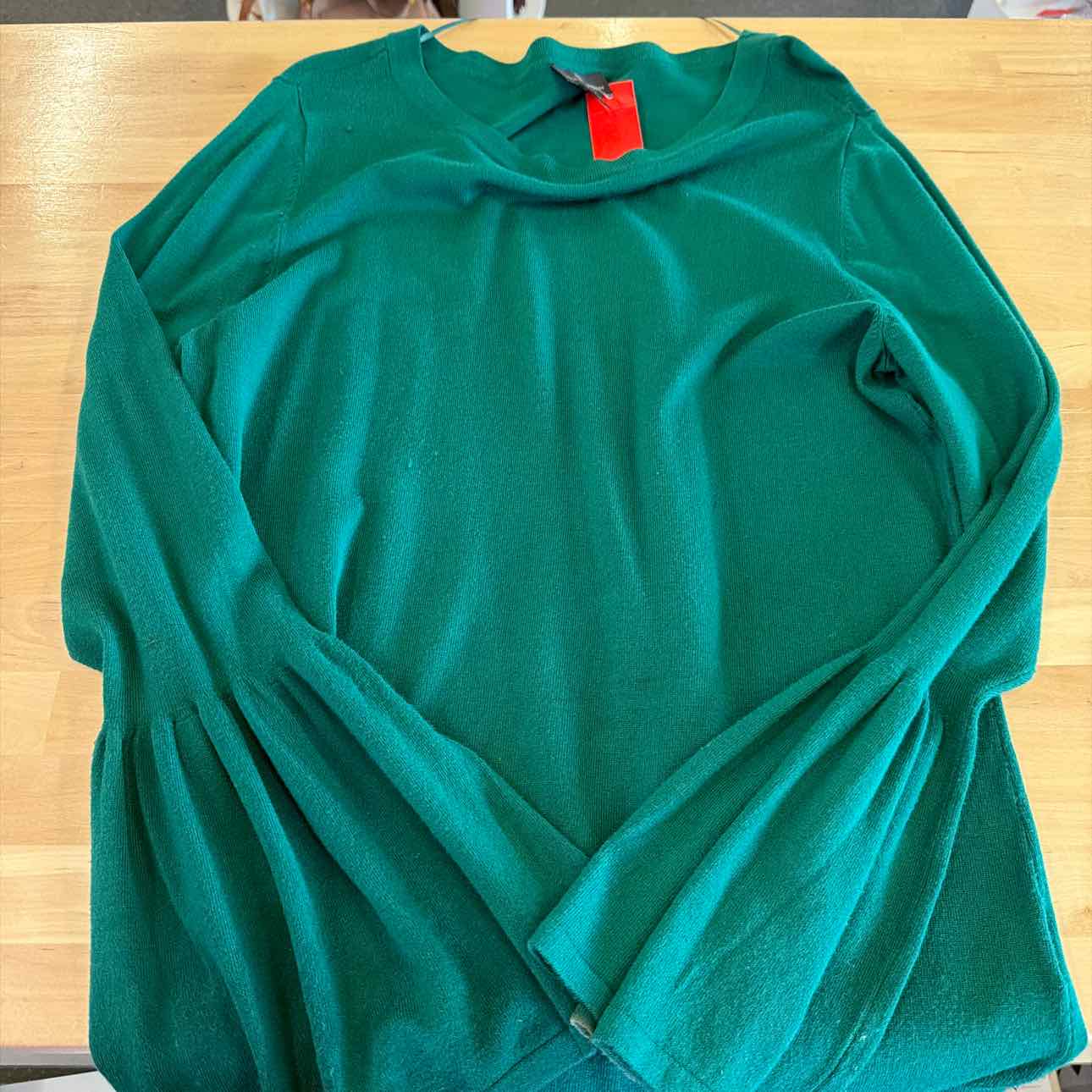 Worthington Size M Green Preloved Long Sleeve