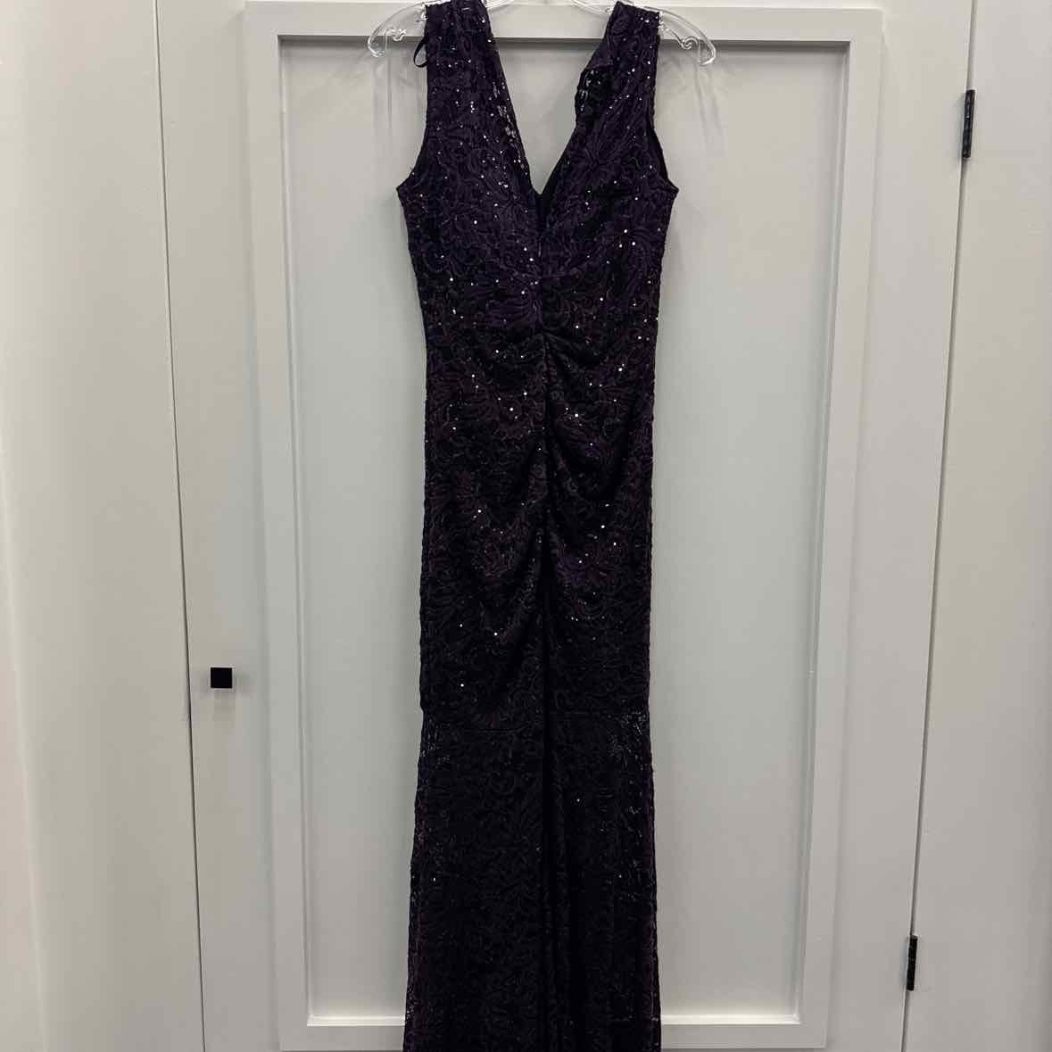 Marina Size 4 Purple Used Dress