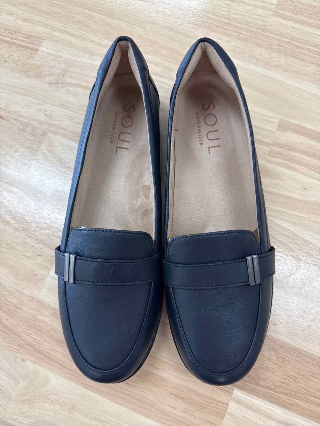 Naturalizer Kentley Loafer Size 10 Navy Leather New