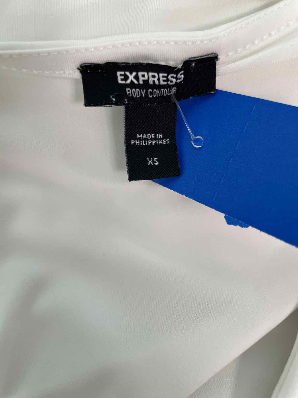 Express Size XS White Sleeveless