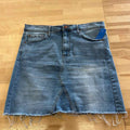 Nanette Lepore Size 10 Blue Denim Preloved Skirt