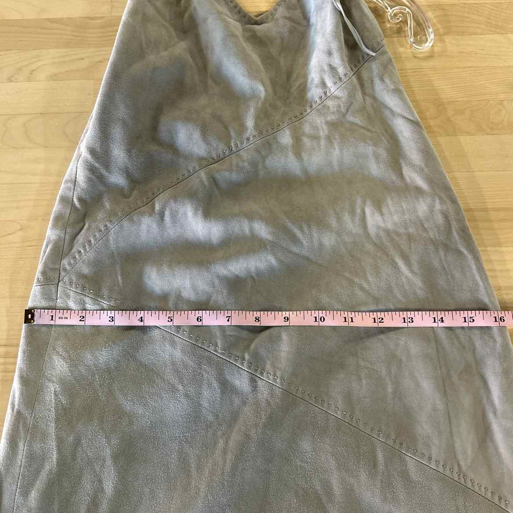 Ralph Lauren Size 8 Green Suede Preloved Dress
