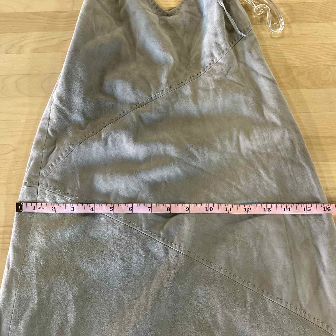 Ralph Lauren Size 8 Green Suede Preloved Dress