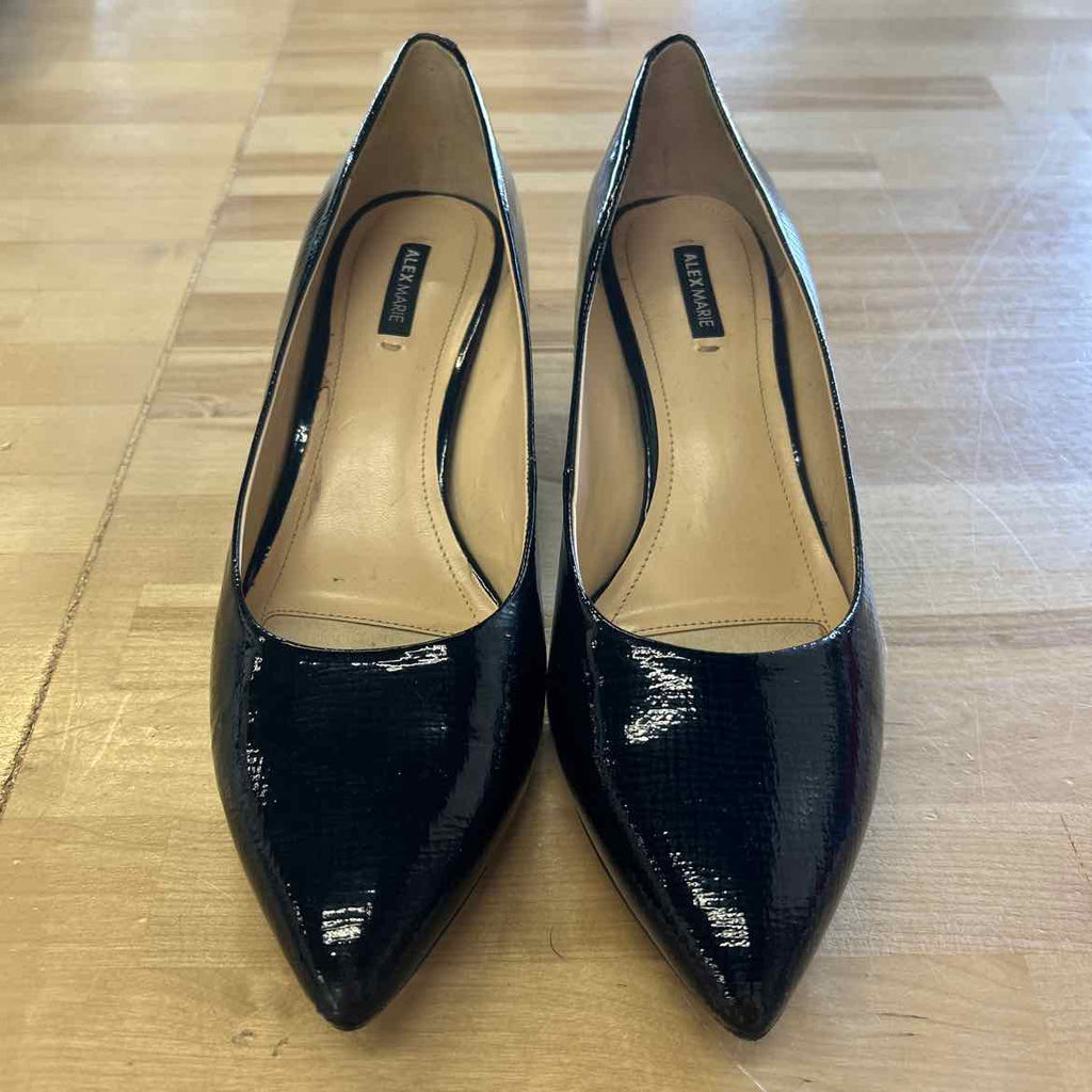Alex Marie Size 9.5 Black Preloved Heels