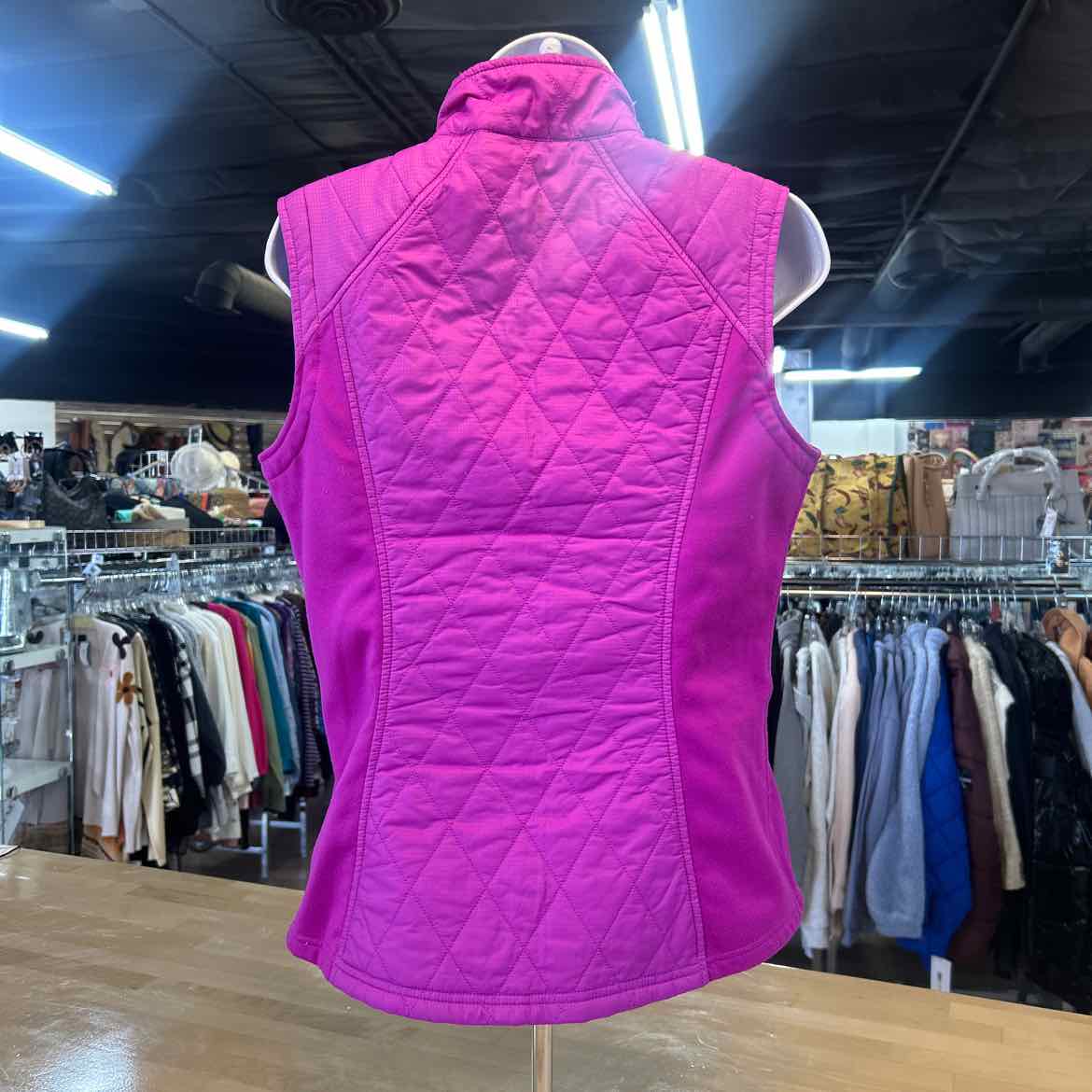 Eddie Bauer Size M Purple Preloved Vest