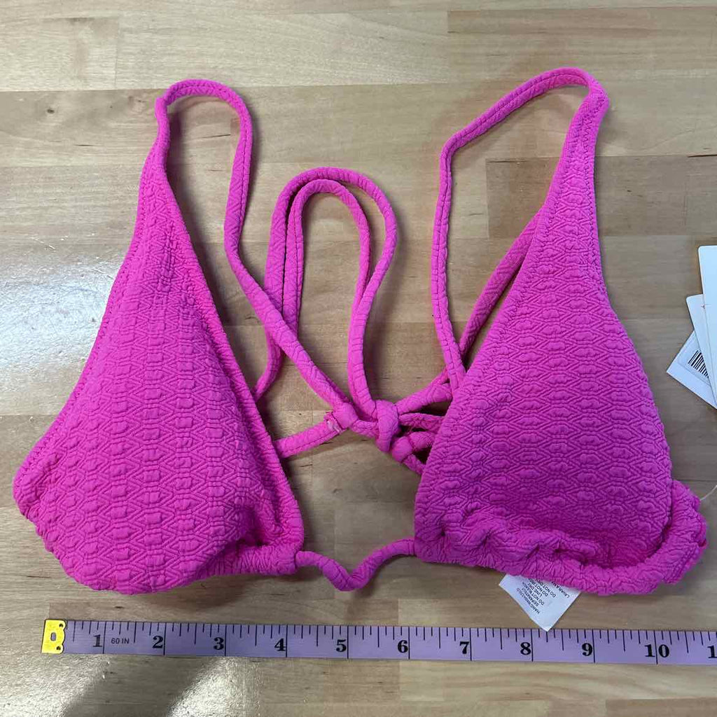 Roxy Size M Haliewa Built-up Triangle Bikini Top