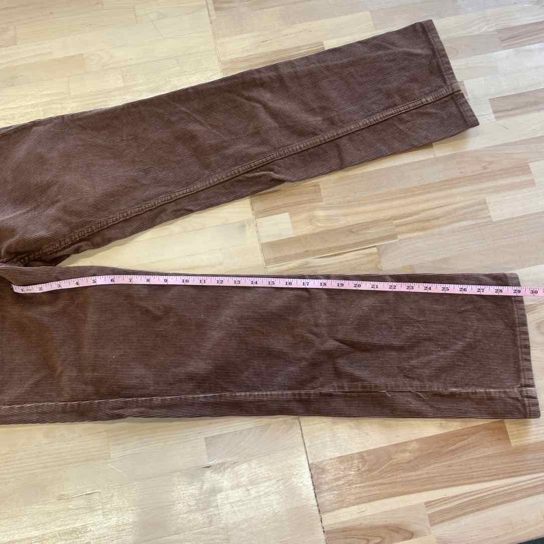 John Galt Size S Brown Cotton Corduroy Preloved Pants