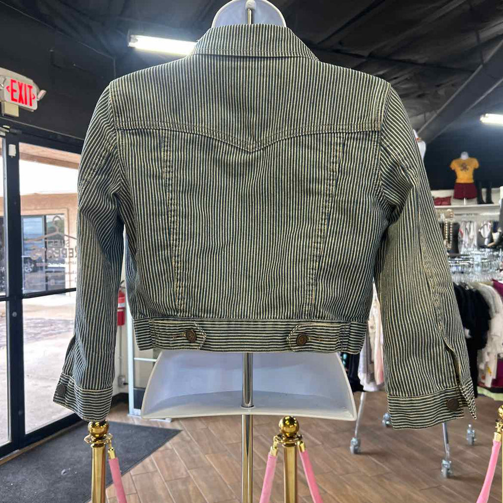 ILoveH81 Size S White Blue Preloved Jacket