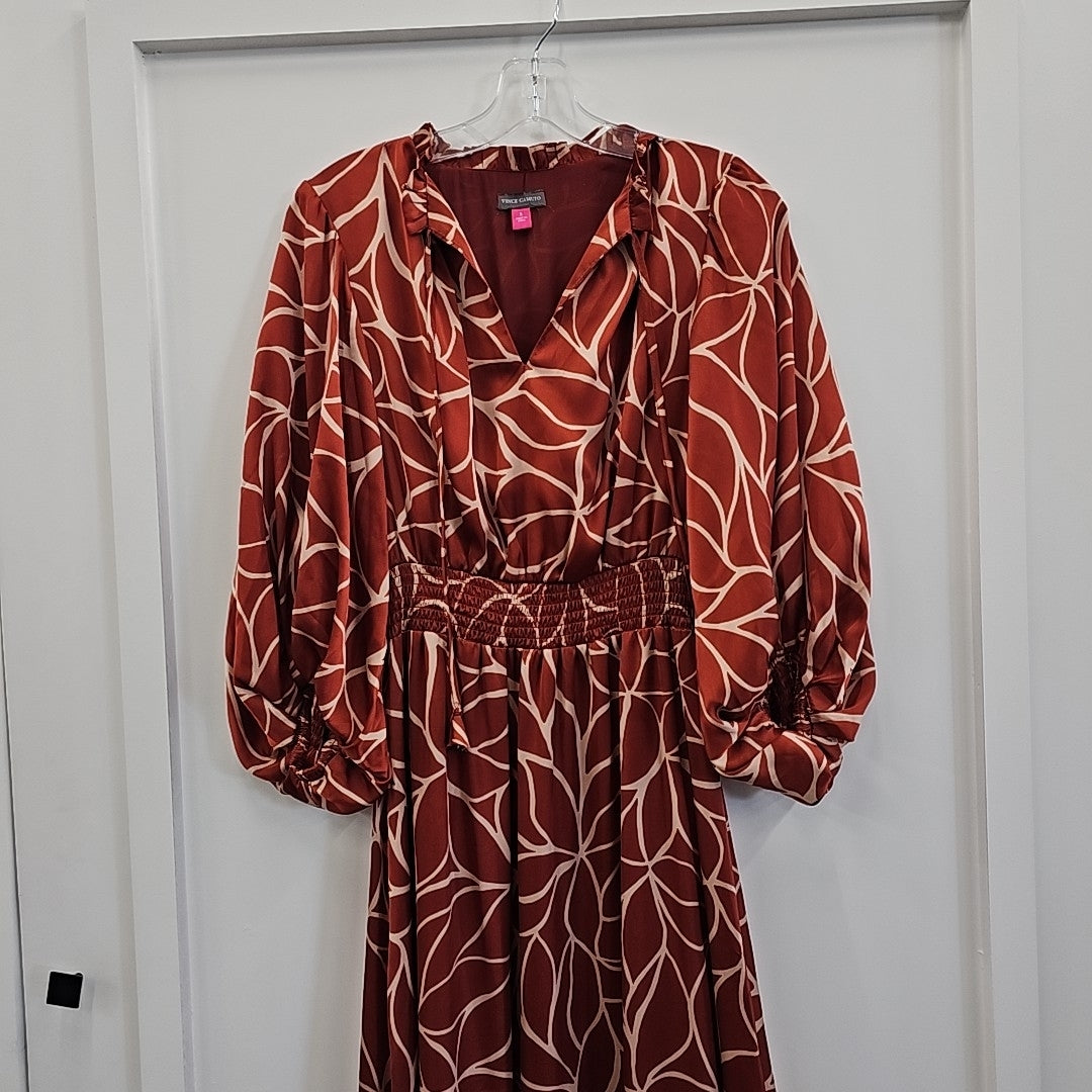 Vince Camuto Size S Orange Dress