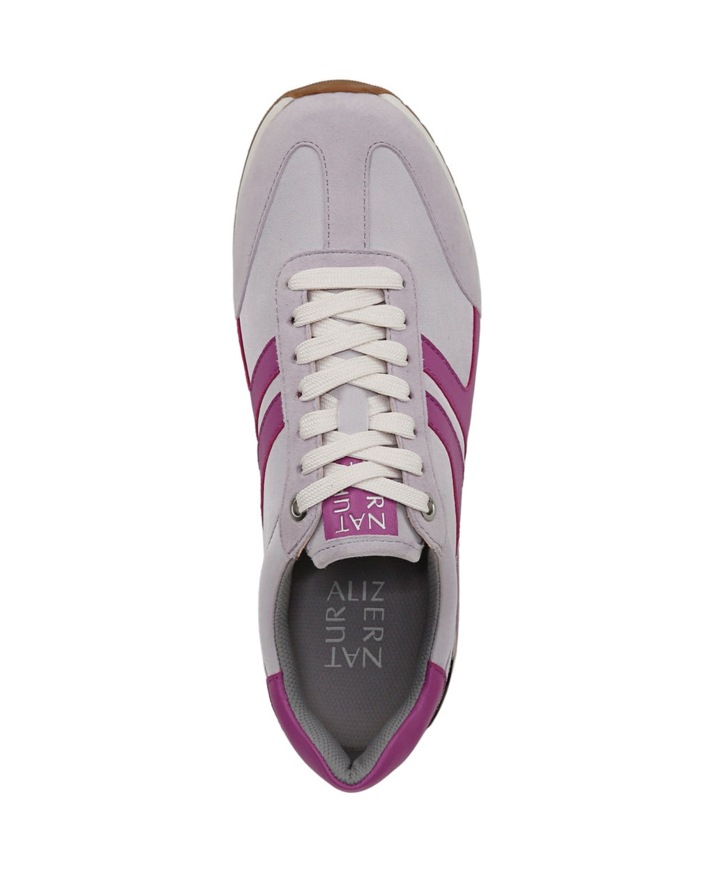 alizernatur Size 9 Naturalizer Lorena Women's Shoes Iced Lilac Fabric & Suede