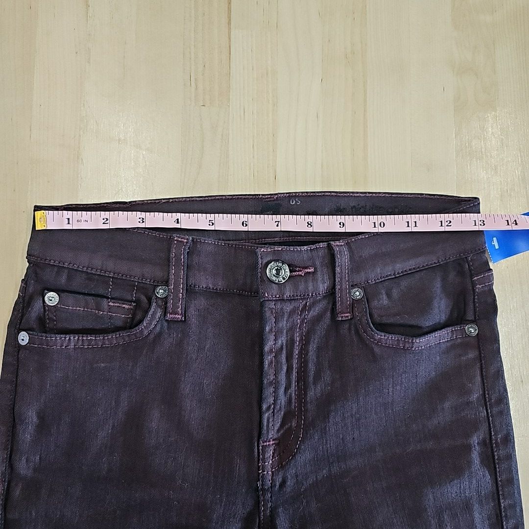 7 for all mankind Size 26 Wine Jeans