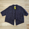 Chico's Size 1 (8) Purple bolaro jacket Sweater