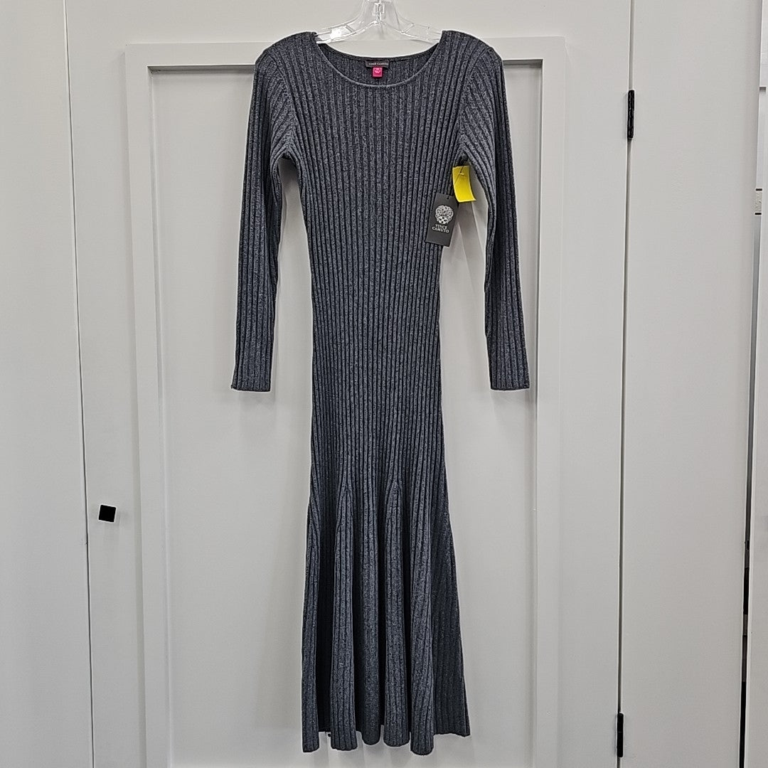 Vince Camuto Size XS Gray Knit Dress