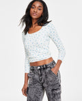 Planet Heart Size L Ditsy Seamless Long Sleeve