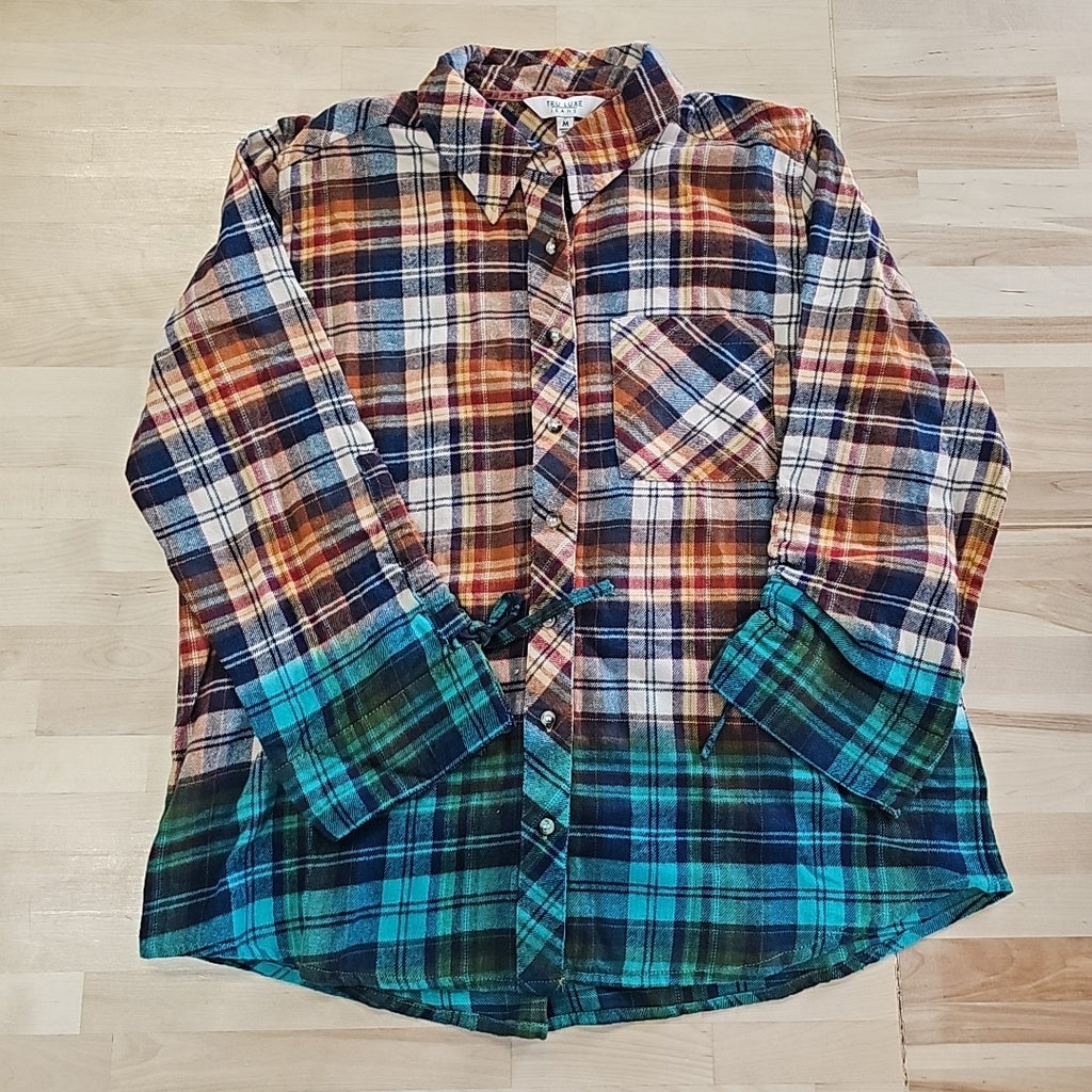Tru Luxe Size M Brown Preloved flannel