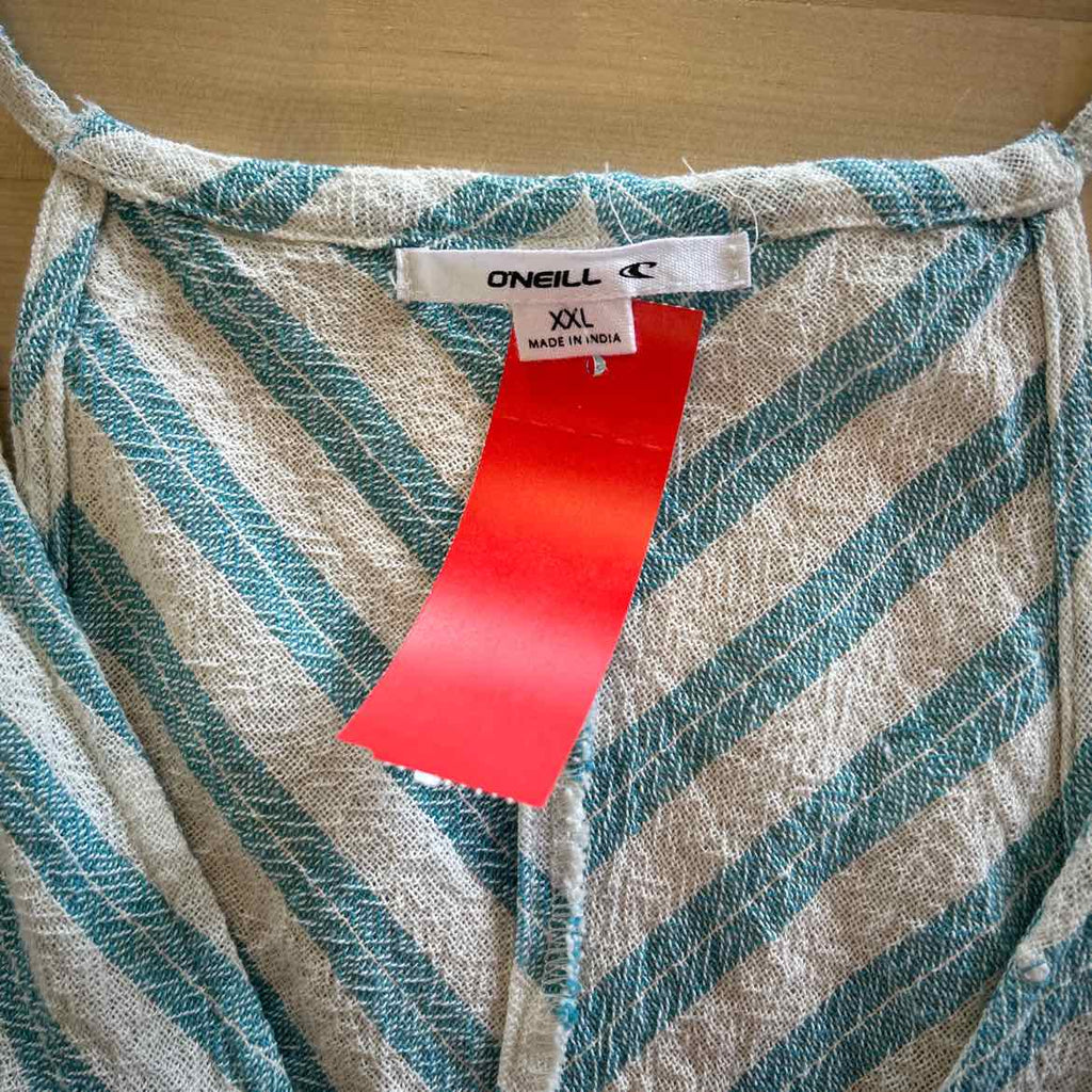 Oneill Size XXL Blue New Sleeveless