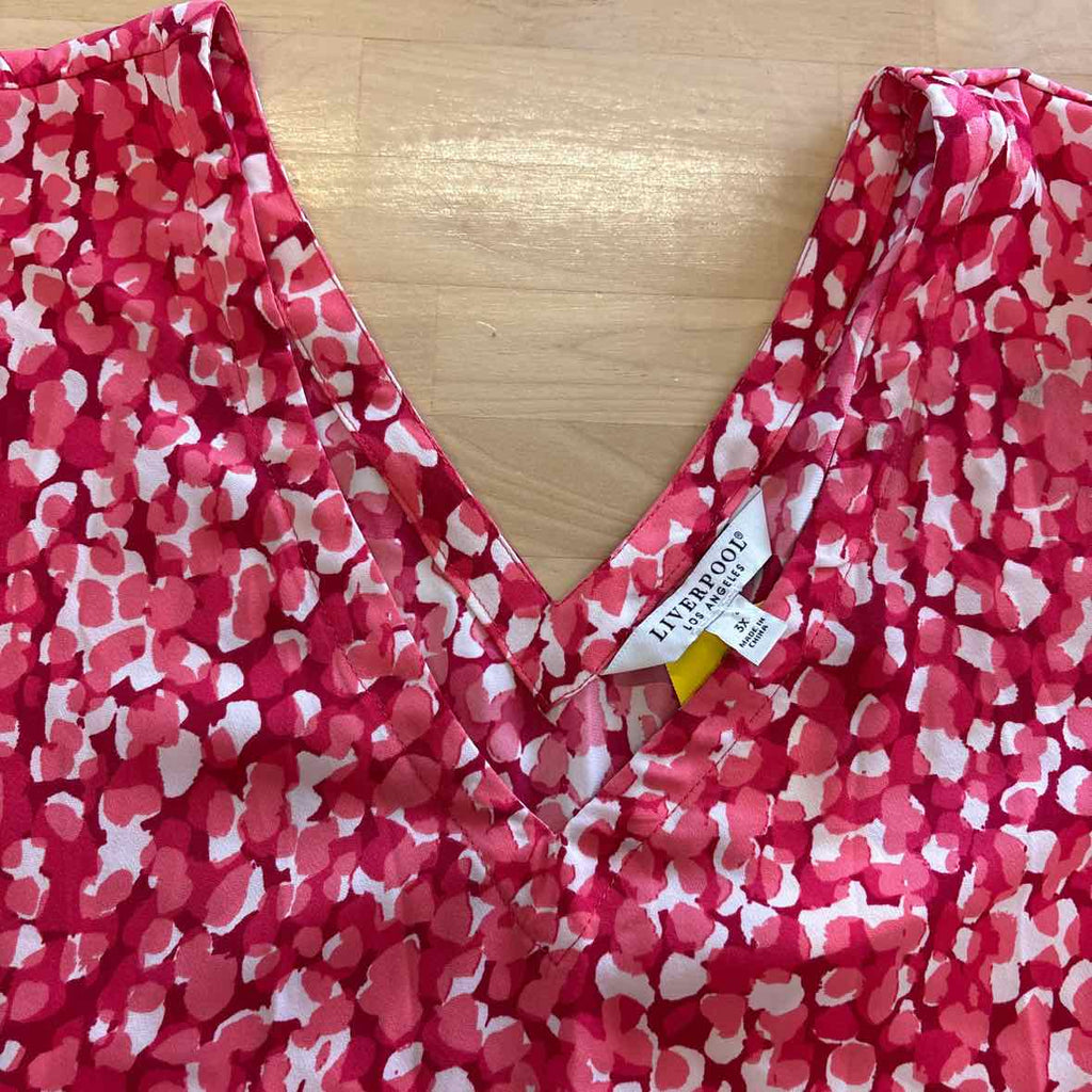 Liverpool Size 3X Pink Blouse