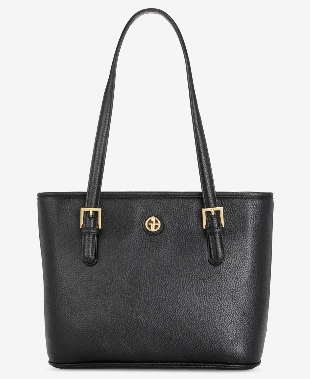 Giani Bernini Pebble Tulip Large Tote Black NO SIZE