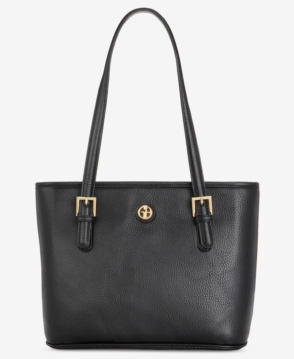 Giani Bernini Pebble Tulip Large Tote Black NO SIZE