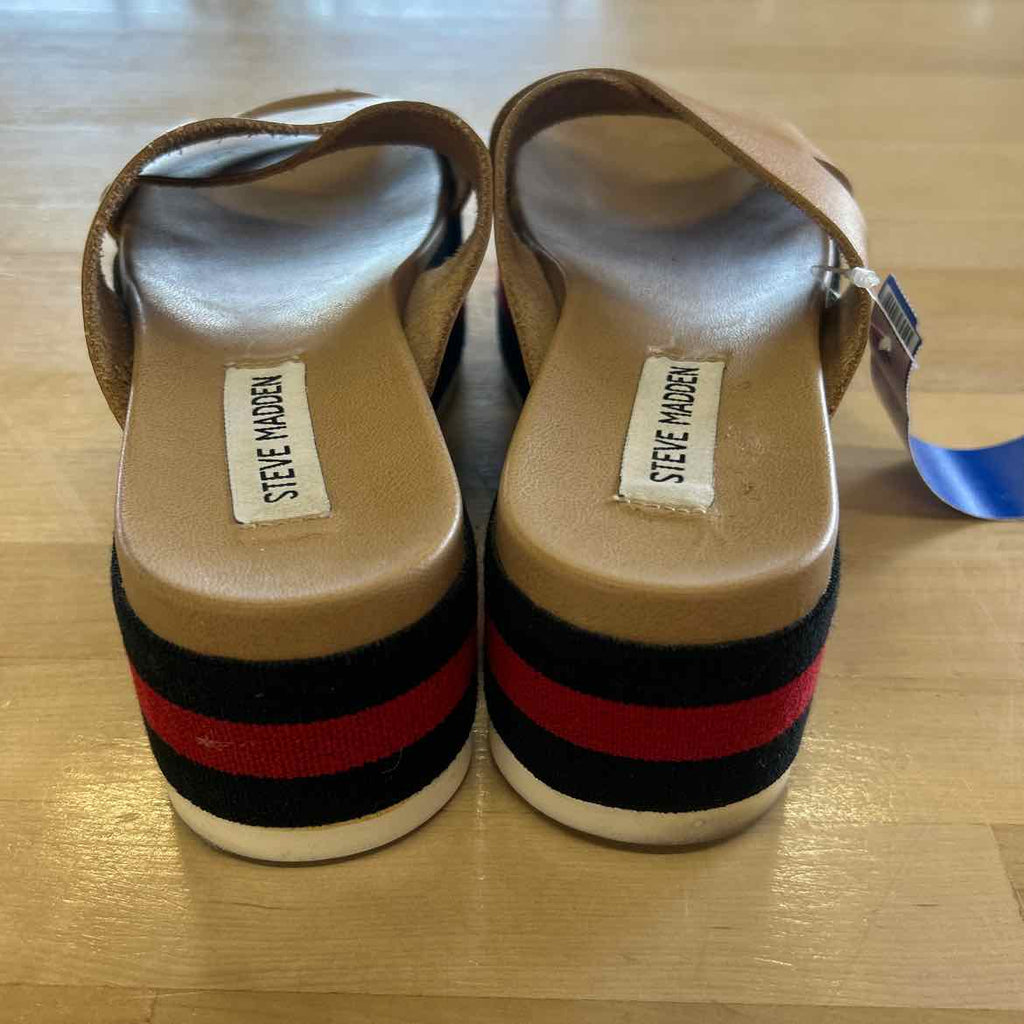 Steve Madden Size 6 Brown Preloved Sandals