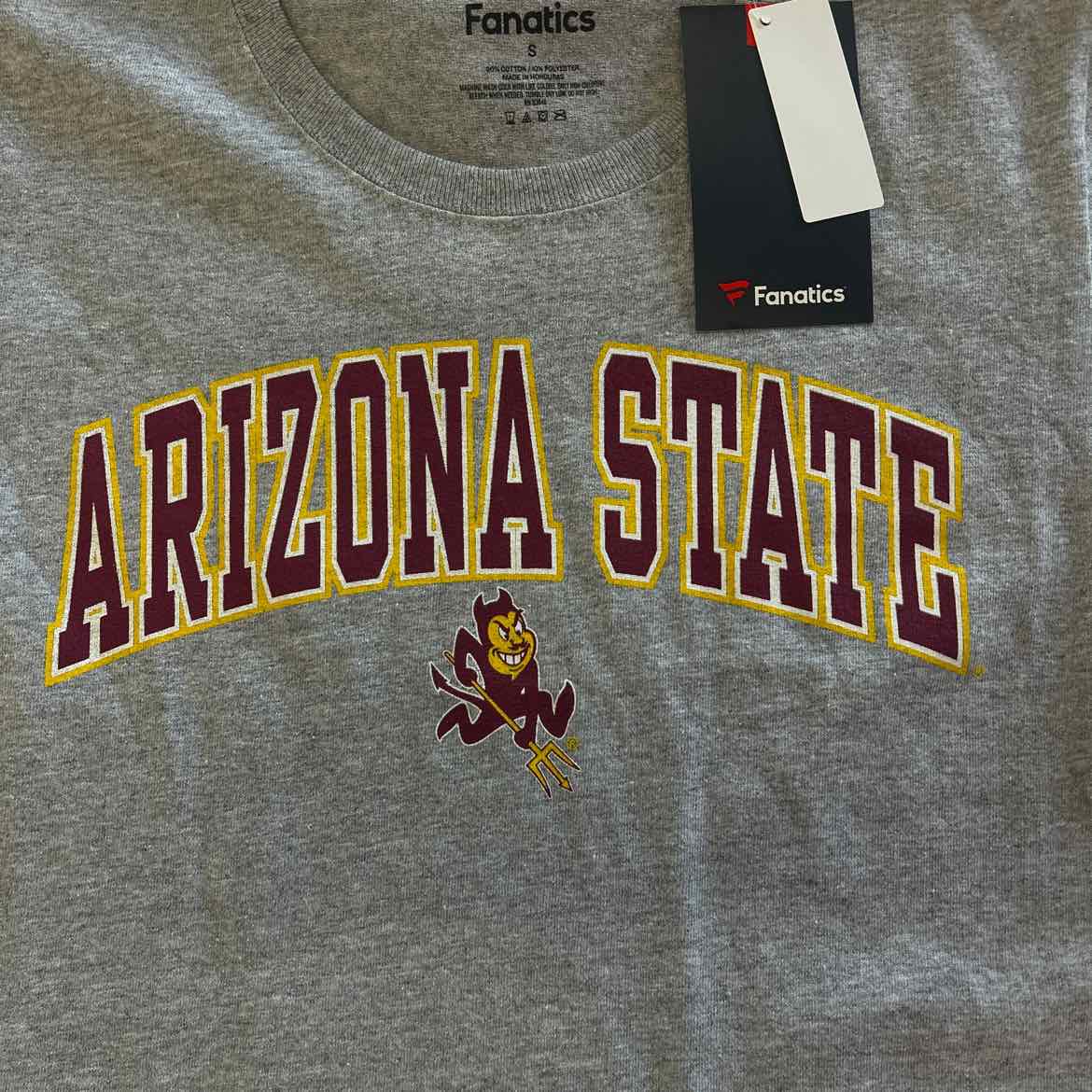 Fanatics Size S Gray Preloved T-shirt