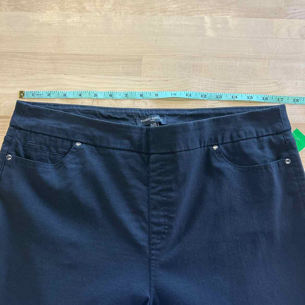 Mario Serrani Size XL Black Preloved Pants