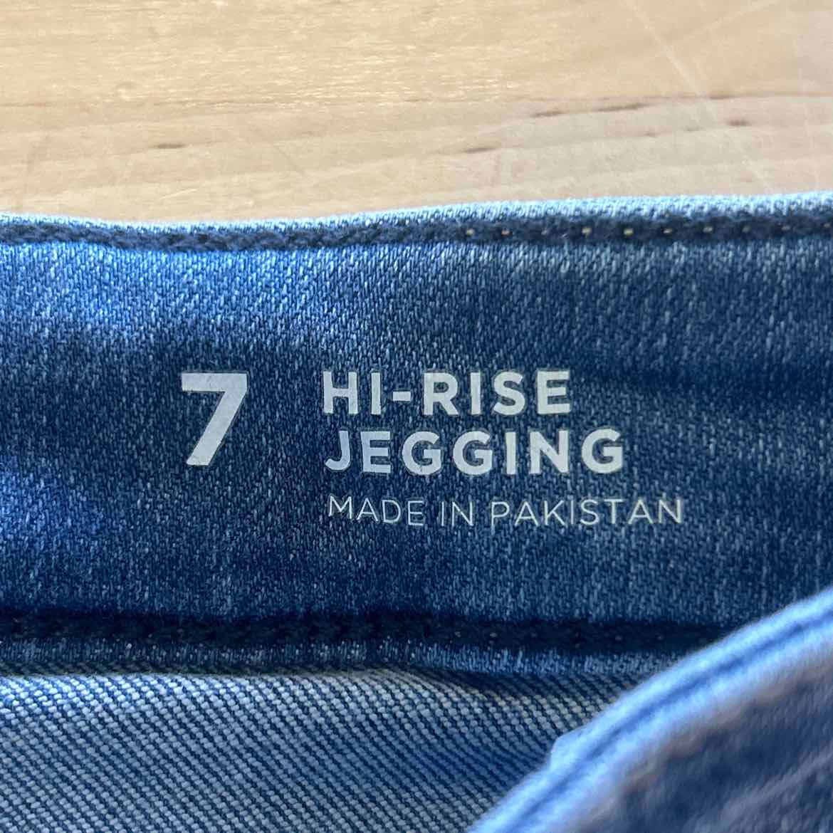 Arizona Jean Size 7 Blue Denim Preloved Jeans