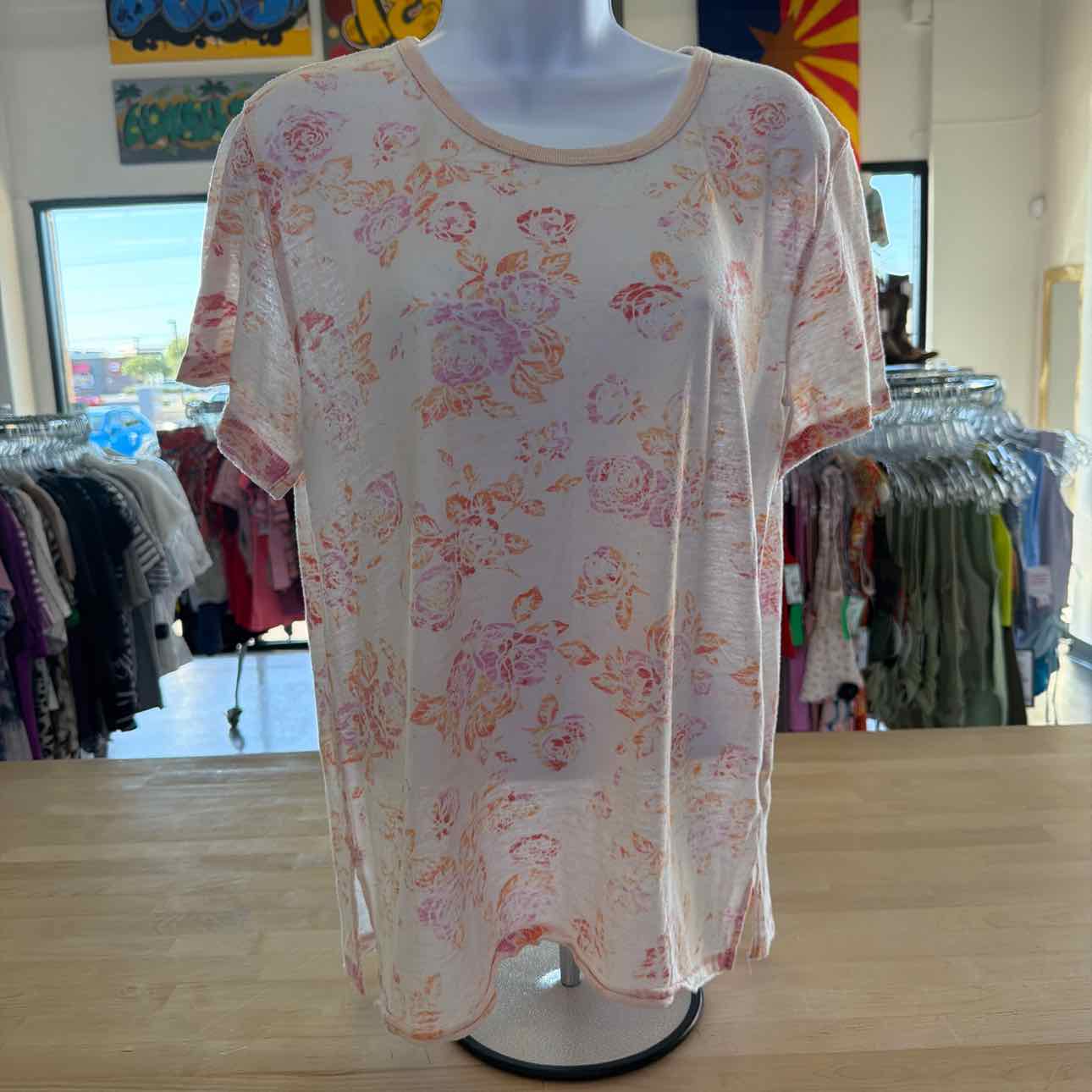 Free People Size XS Pink Preloved Shirt