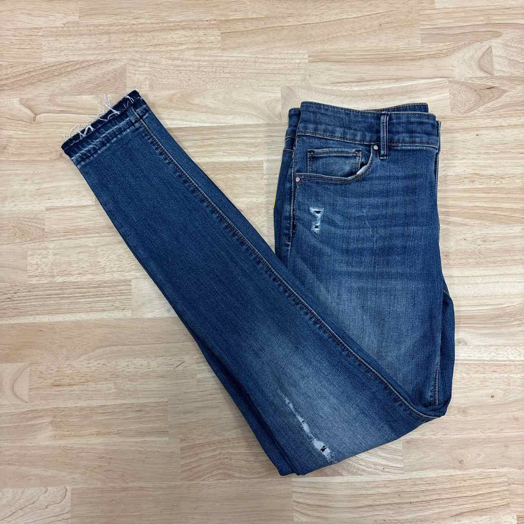 White House Black Market Size 2 Blue Denim Preloved Jeans
