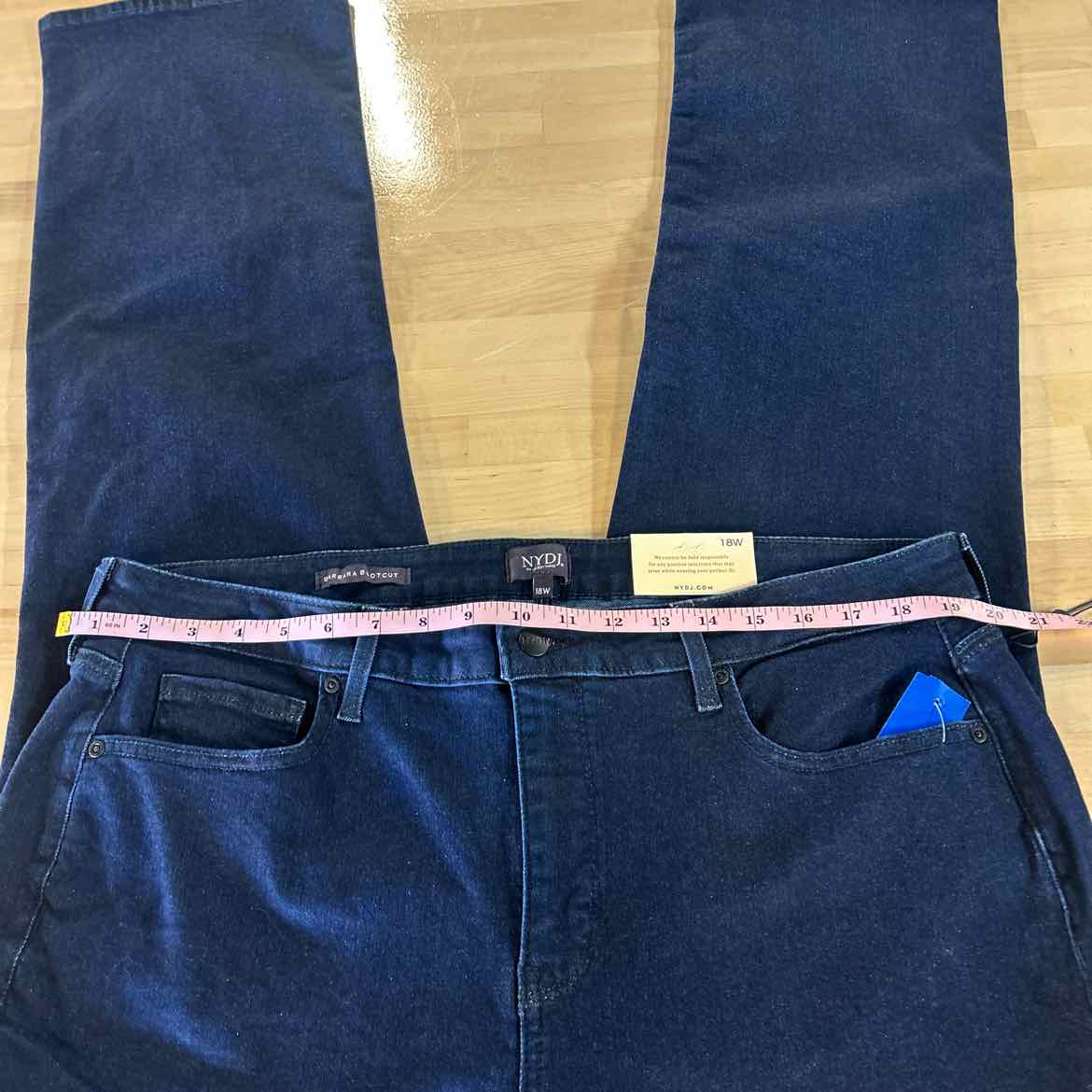 NYDJ Size 18W Plus Size Barbara Bootcut Jean