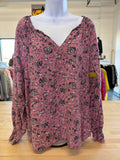 Angels Forever Young Size XL Purple Blouse