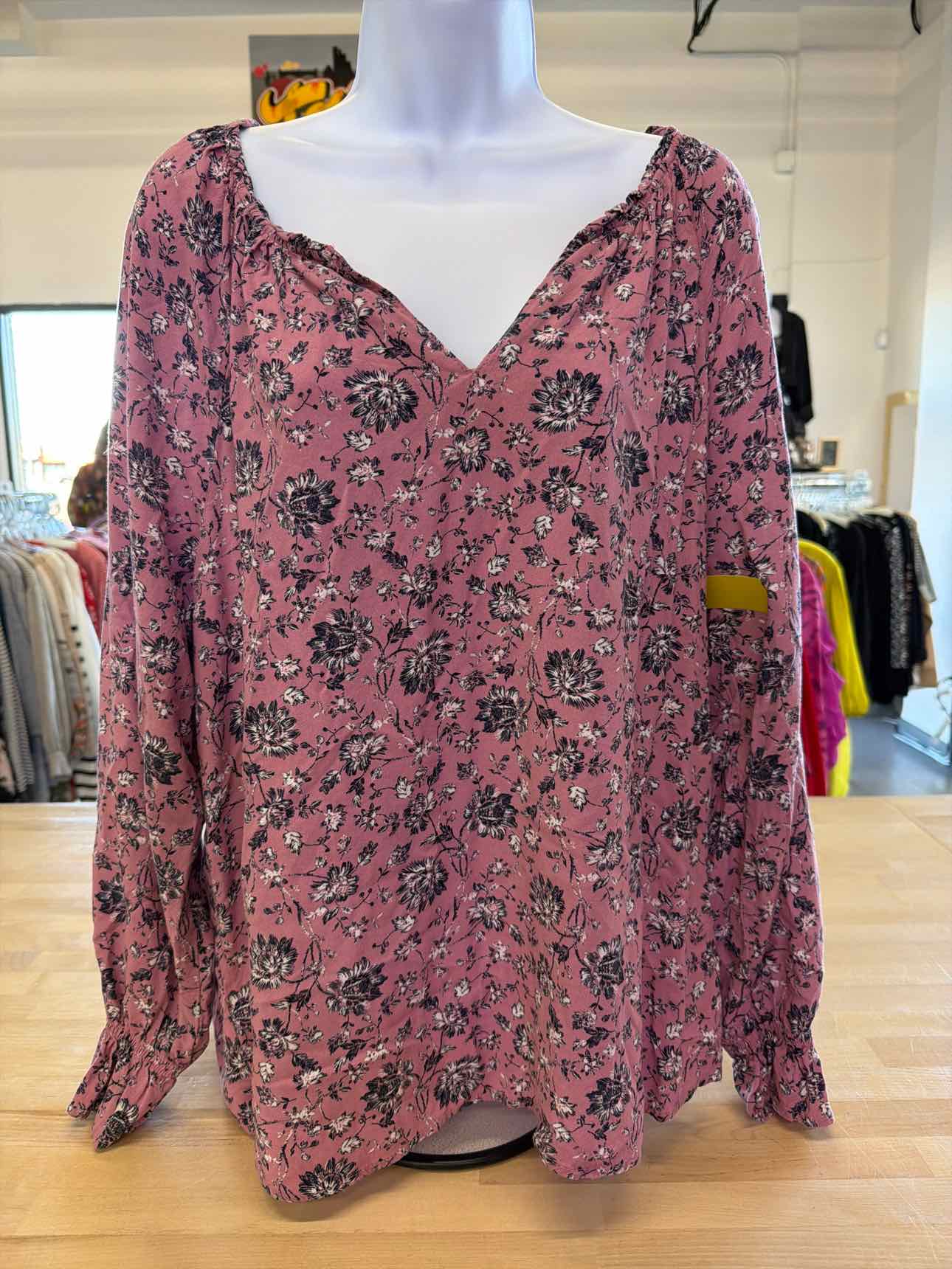 Angels Forever Young Size XL Purple Blouse
