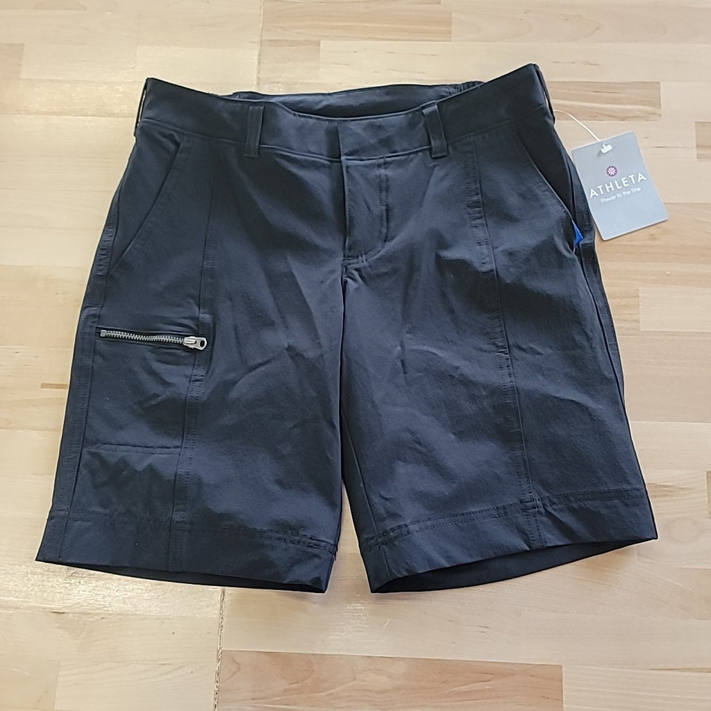 Athleta Size 4 Black Athletic Shorts