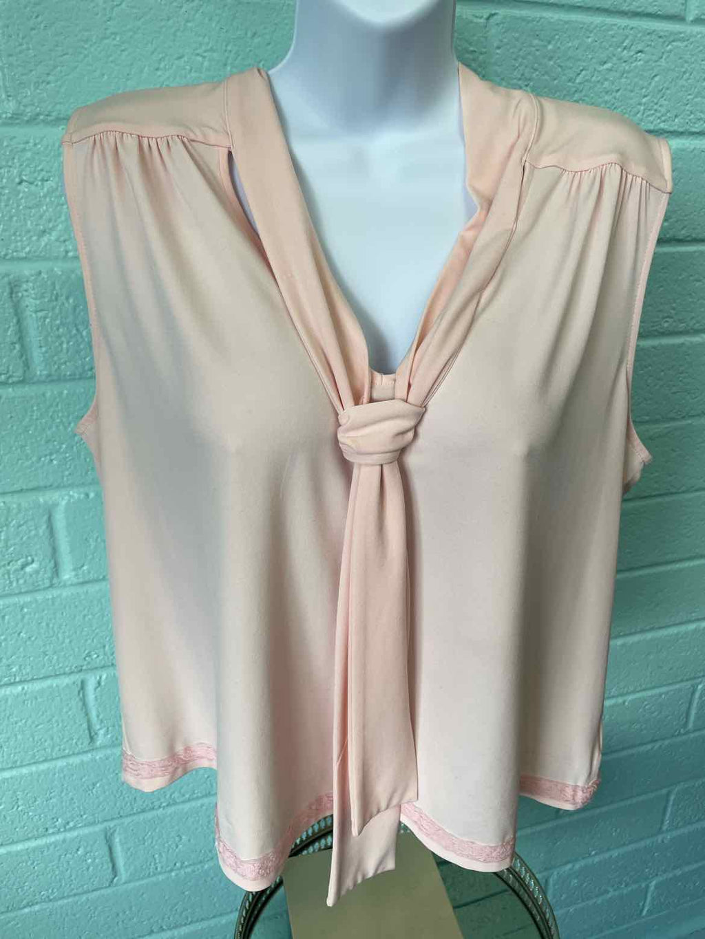 Tommy Hilfiger Size L Peach Sleeveless