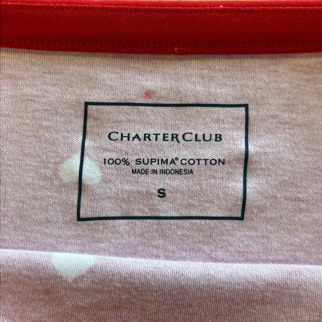 Charter Club Size S Red Longsleeve