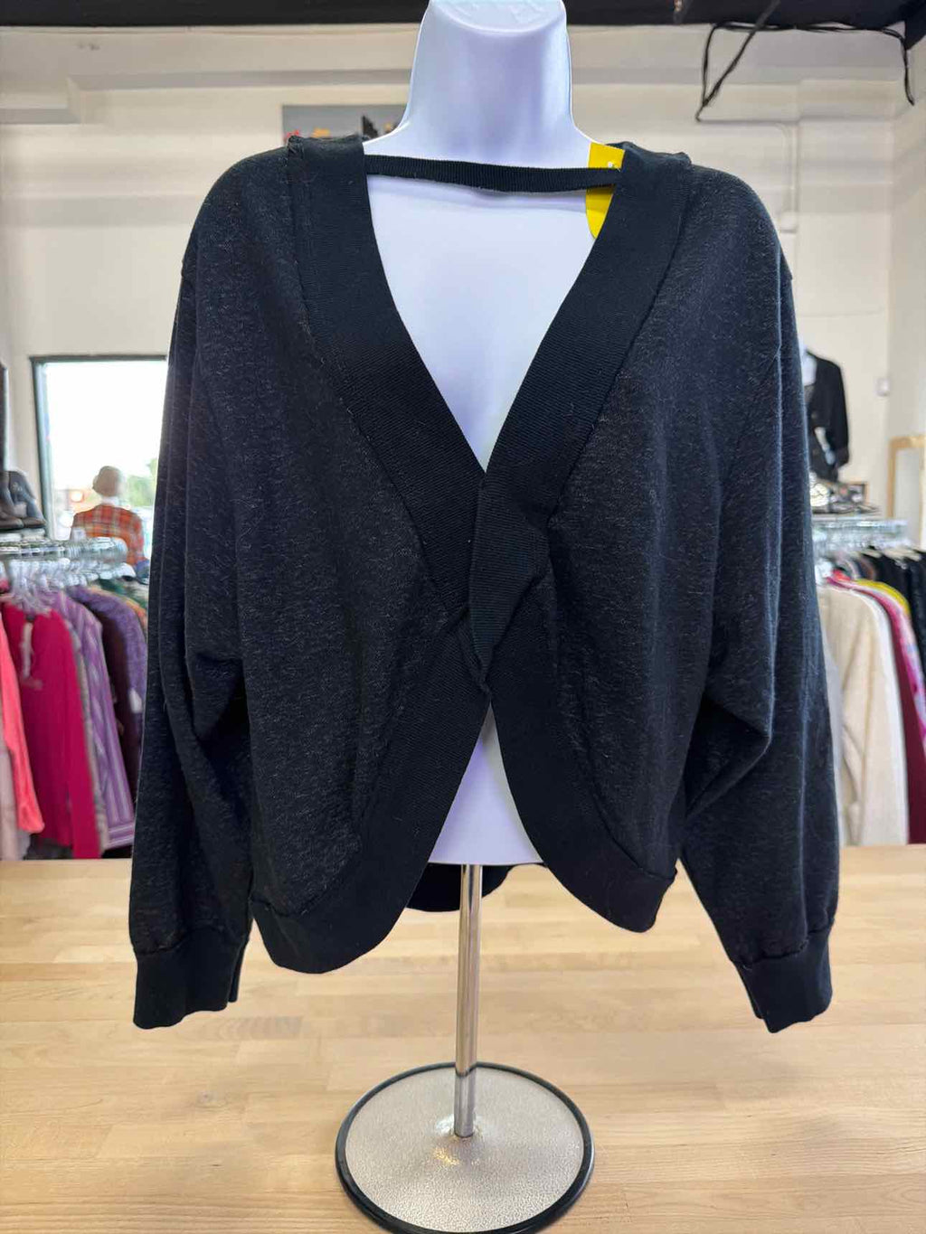 Pilcro Size M Black Cardigan