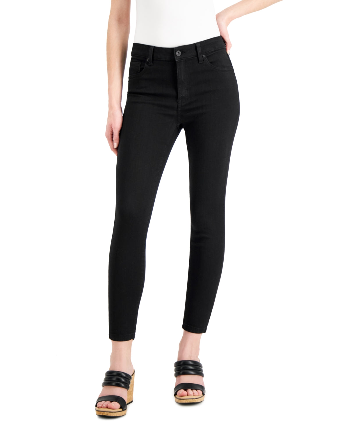 Celebrity pink Size 9 Mid Rise Skinny Ankle Jeans - Black Rinse