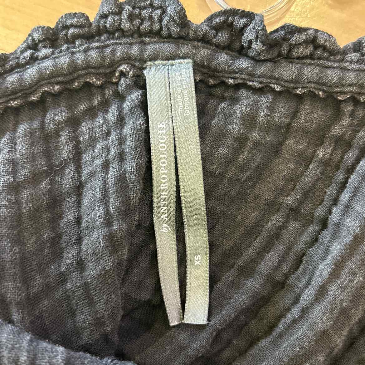 Anthropologie Size XS Black Preloved Jumper