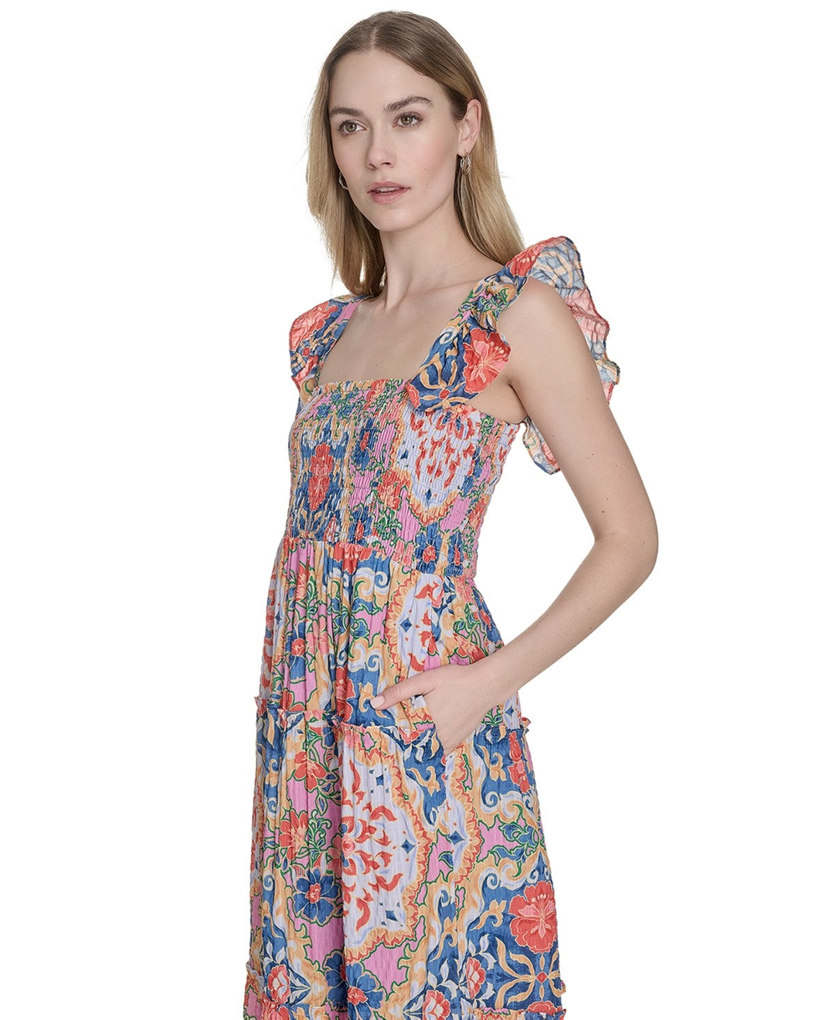Vince Camuto Size L Blue New Dress