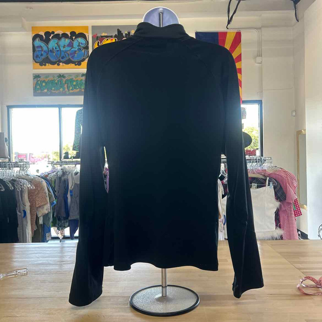 Champion Size L Black Preloved Athletic Jacket