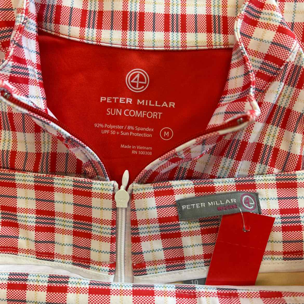 Peter Millar Size M Orange Preloved Athletic Set