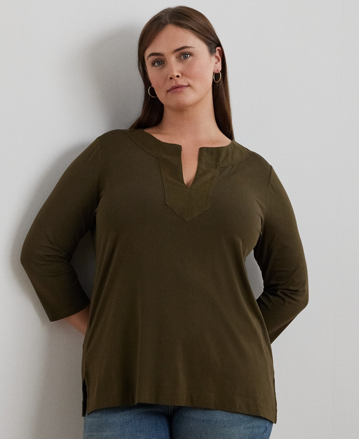 Ralph Lauren Size 2X Green Tunic