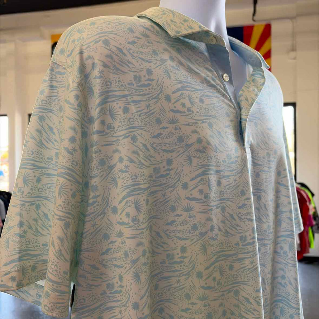 Puma Size XL Blue Preloved MENS Polo
