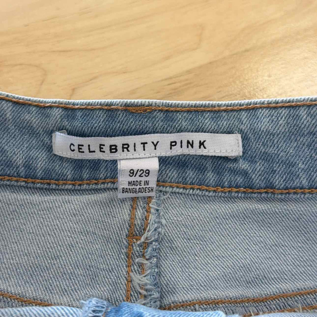 Celebrity pink Women Size 9 Blue New Shorts